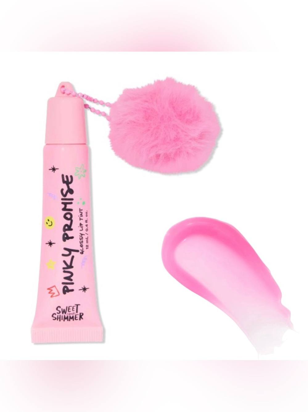 Sweet Shimmer Glossy Lip Tint - Pink, Brown, Red